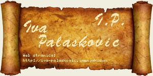 Iva Palasković vizit kartica